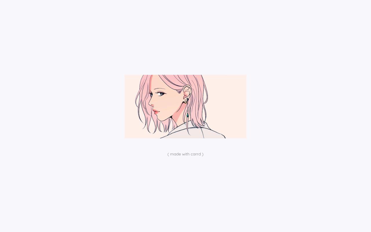 Carrd profile picture for @glamour
